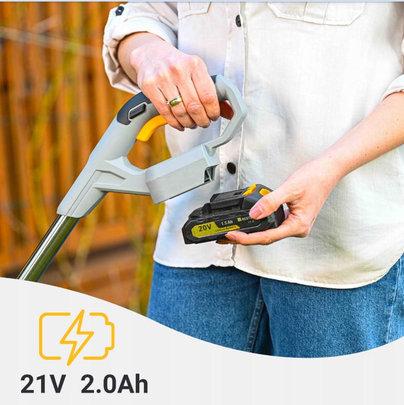 Триммер электрический с 2 аккумуляторами - фото 6 Триммер электрический с 2 аккумуляторами - фото 6