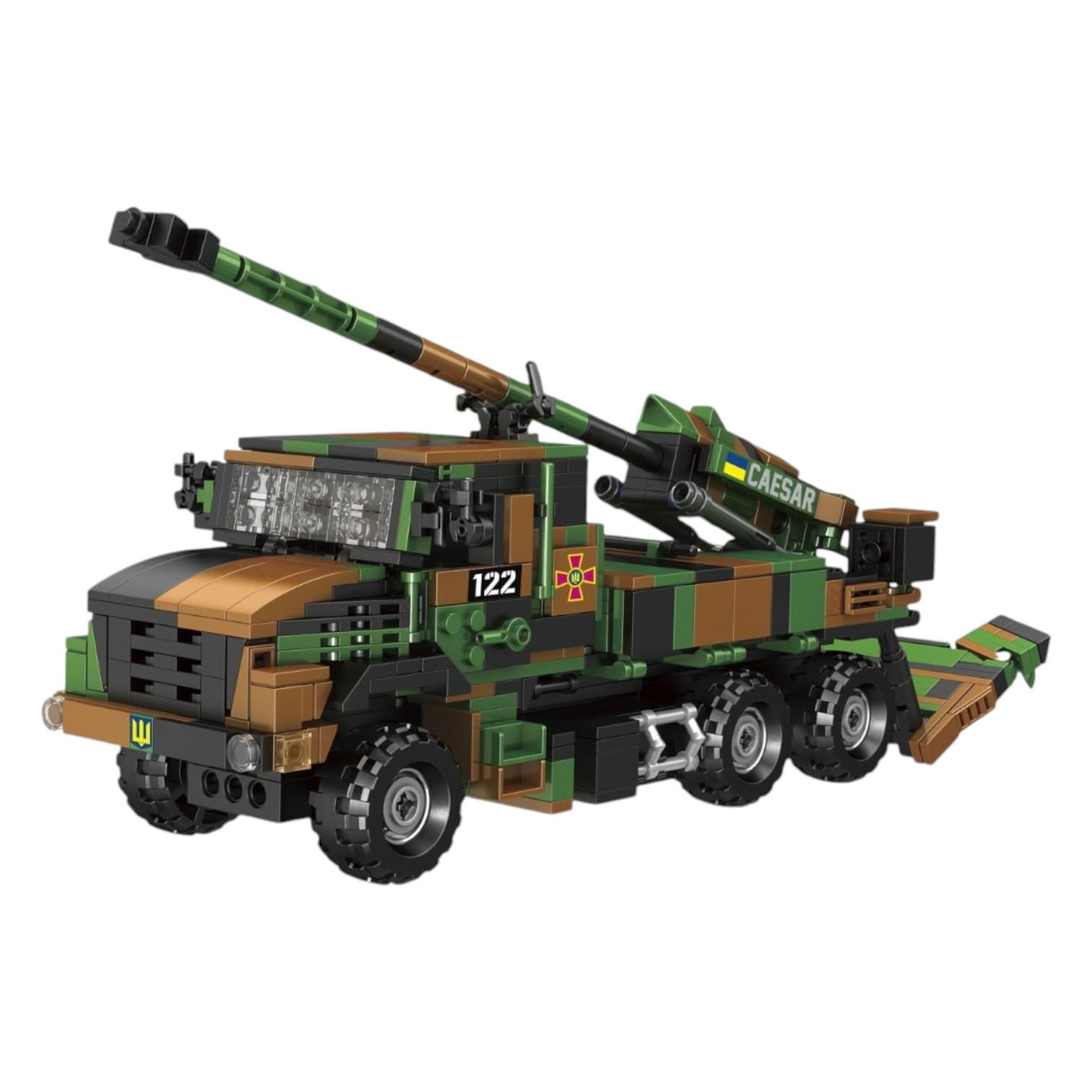 Конструктор Військова техніка Teko 34360 САУ CAESAR 734 дет. (28583865) Конструктор Військова техніка Teko 34360 САУ CAESAR 734 дет. (28583865)