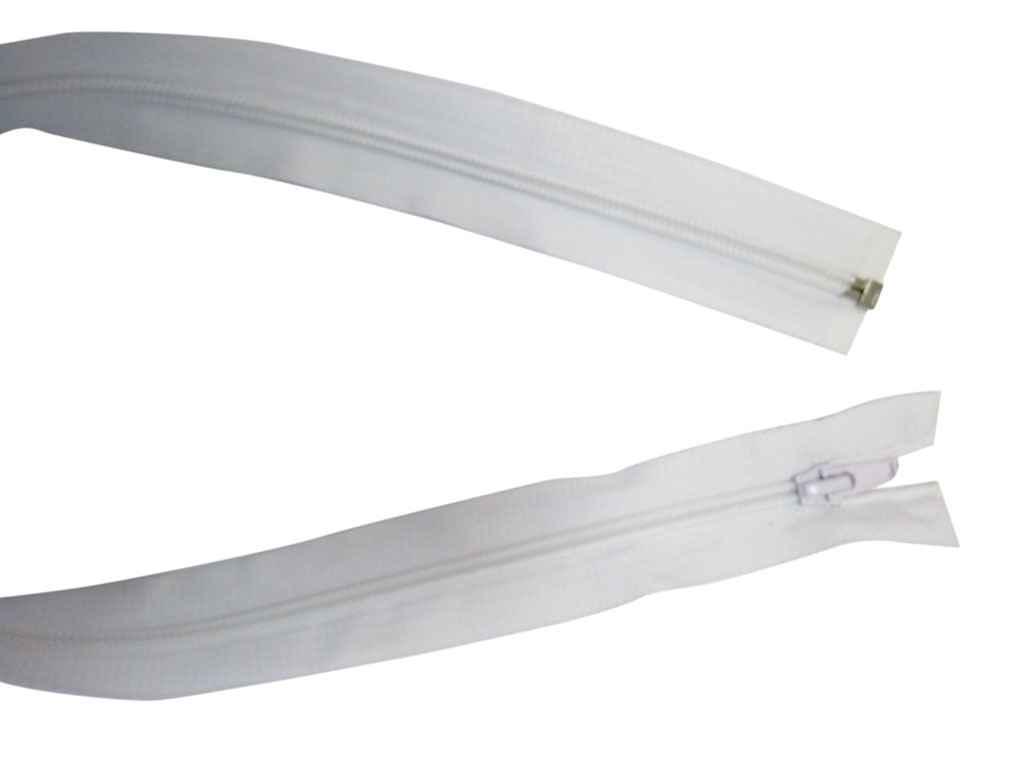 Молния Welltex разъемная спиральная №5 S-501 ZIP 70 см Белый (571217)