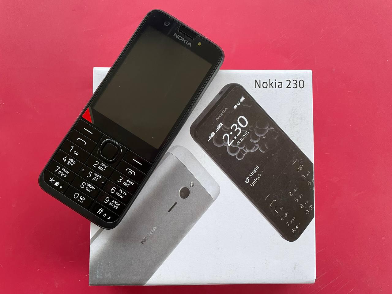Мобільний телефон Nokia 230 Dual Sim Black color - фото 1