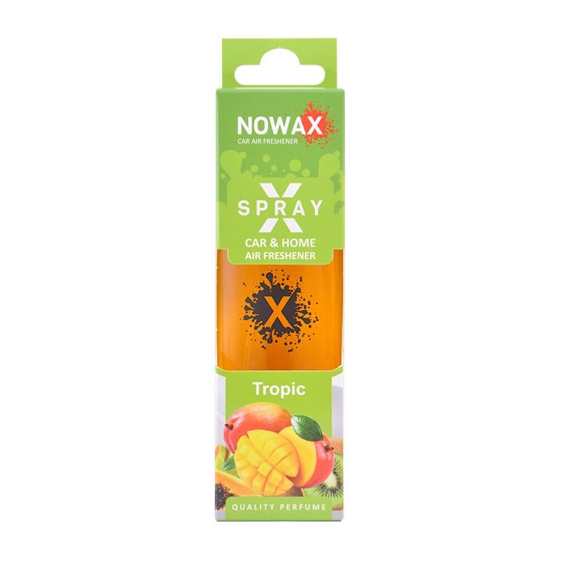 Ароматизатор Nowax X Spray Tropic із розпилювачем 50 мл (NX07605)