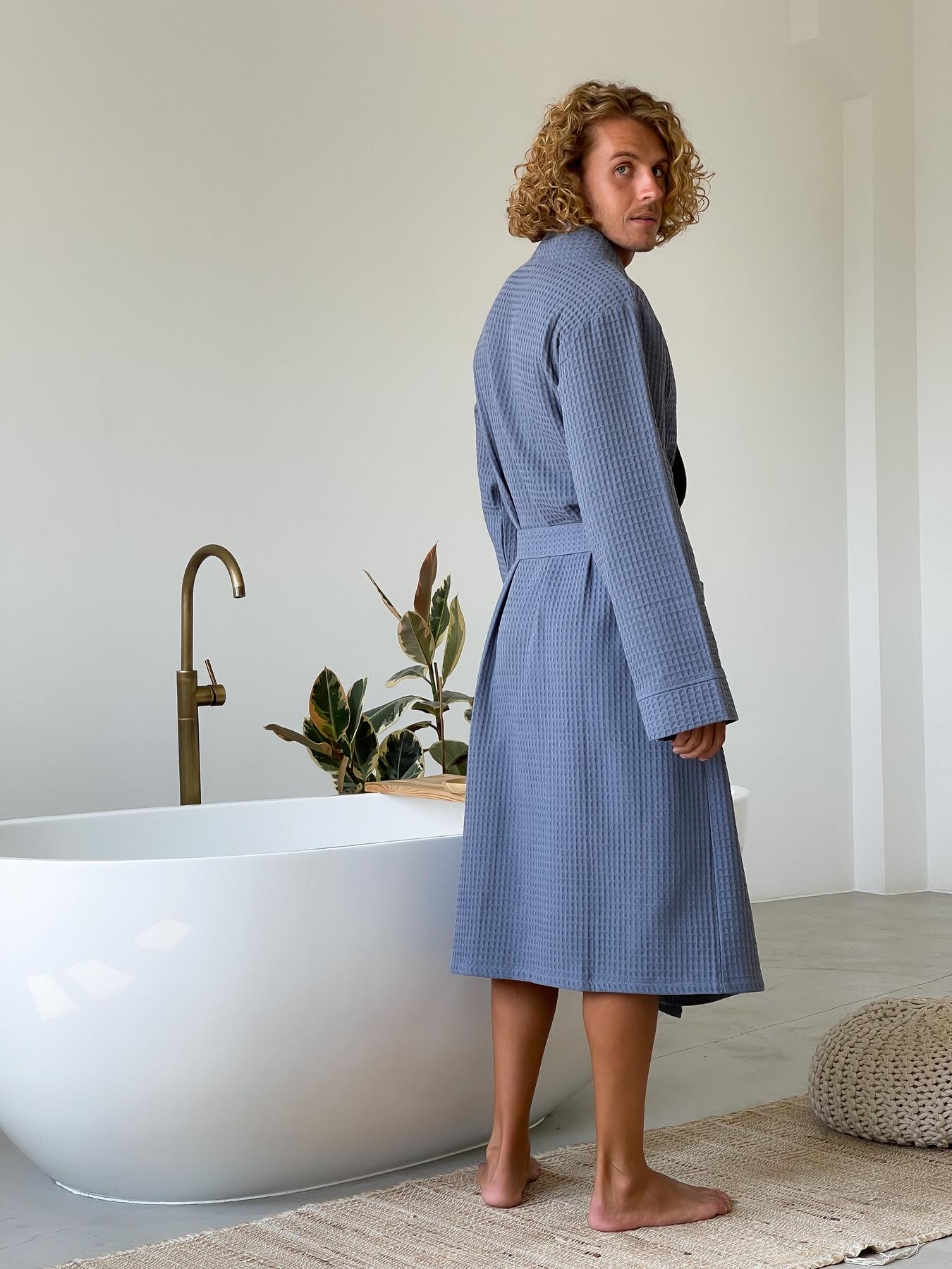 Подарочный набор халат/полотенце/тапки в коробке L Маренго (Set801SCb211) - фото 4 Подарочный набор халат/полотенце/тапки в коробке L Маренго (Set801SCb211) - фото 4