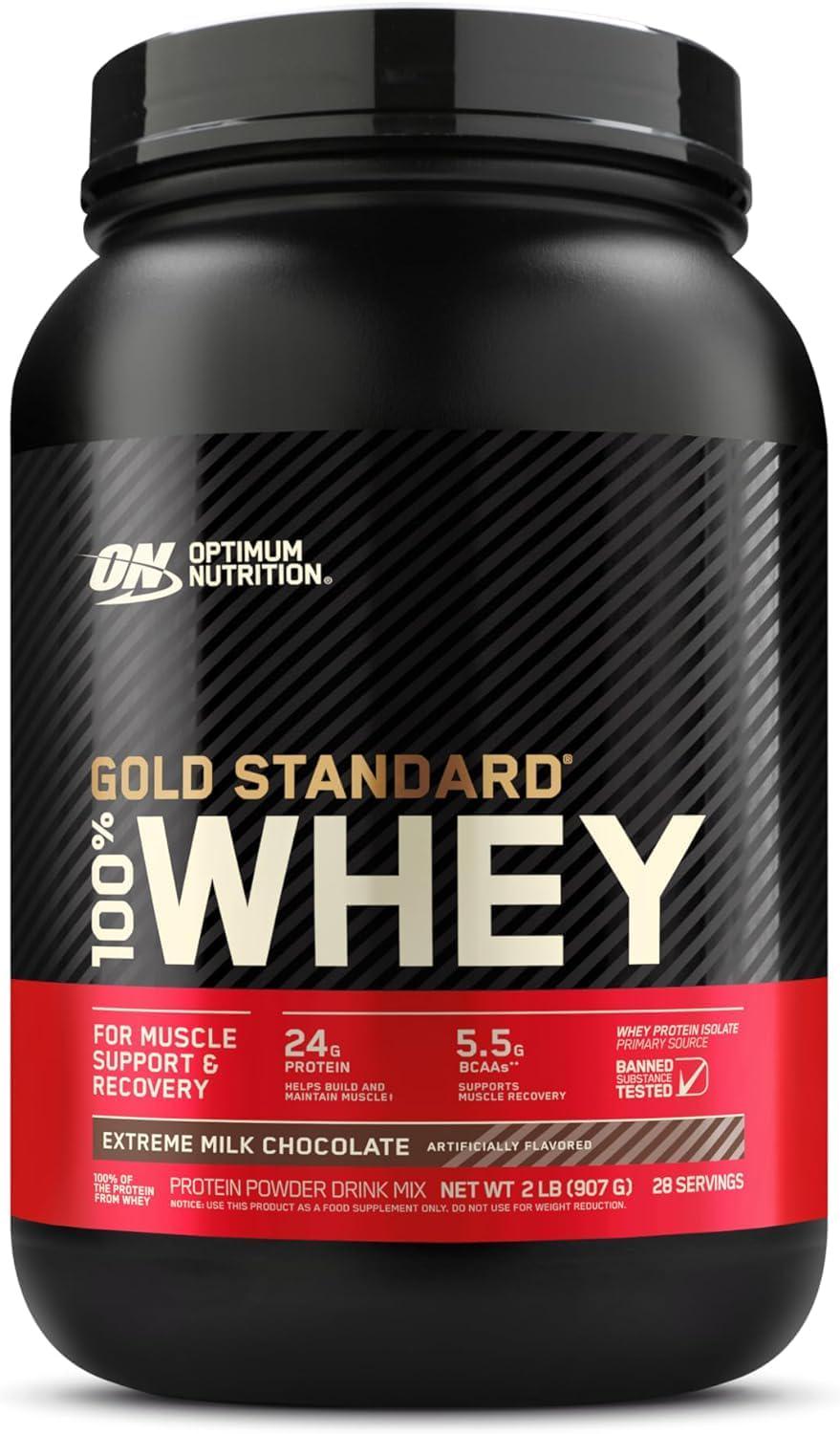 Протеин Optimum Nutrition Gold Standard 100% Whey Extreme Milk Chocolate 908 г