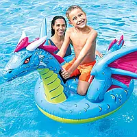 Надувний пліт Inteх 57563 Дракон 201х191 см (15360128) - фото 2 Надувний пліт Inteх 57563 Дракон 201х191 см (15360128) - фото 2