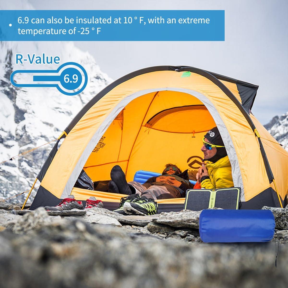 Спальний килимок для холодної погоди ізольований R Value - фото 3 Спальний килимок для холодної погоди ізольований R Value - фото 3