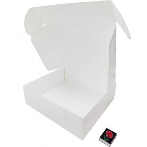 Коробка 290х250х90 мм подарункова Білий (488) - фото 3 Коробка 290х250х90 мм подарункова Білий (488) - фото 3