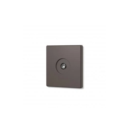 Розетка Videx Nota TV одинарная телевизионная (VF-NT-SK1TV-BR)