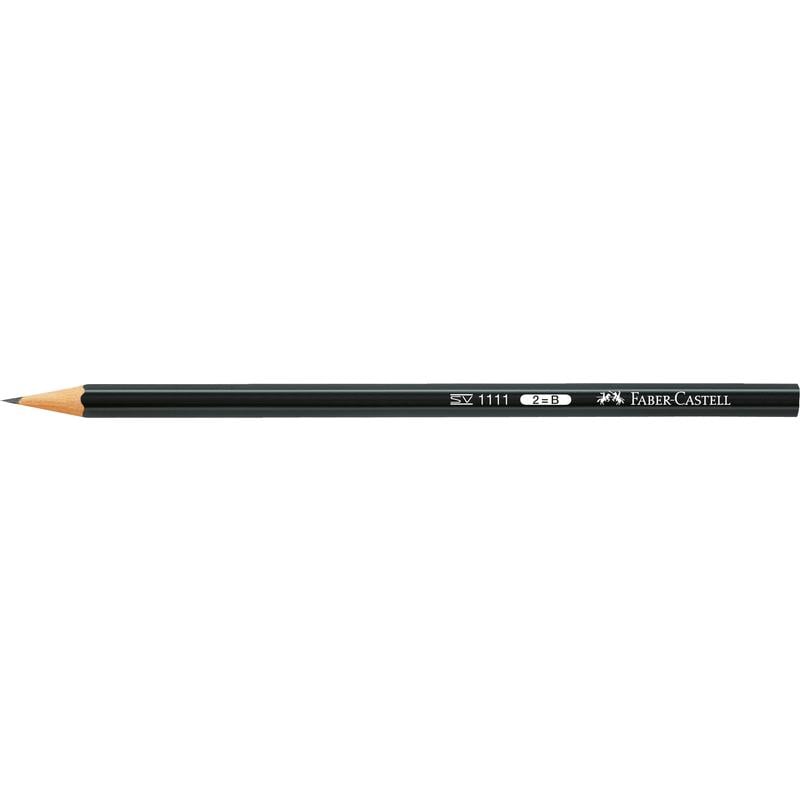 Карандаш чернографитный Faber-Castell 2B (111102) Карандаш чернографитный Faber-Castell 2B (111102)