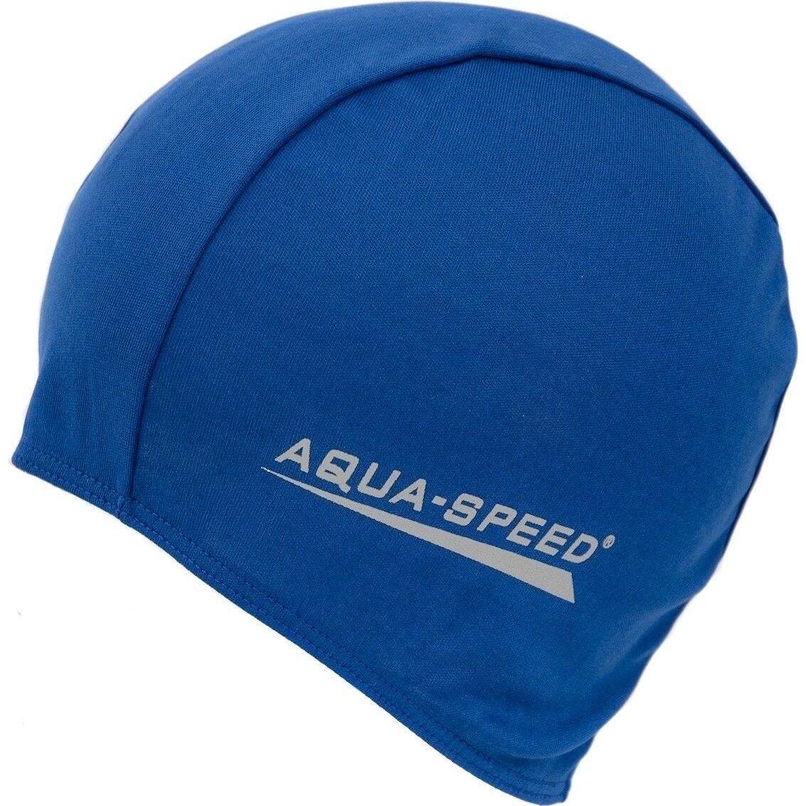 Шапочка для плавания Aqua Speed POLYESTER CAP Синий (091-02)