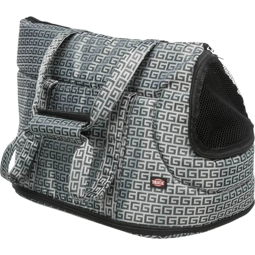 Сумка для собак и котов Trixie Riva 26x30x45 см Серебристый (36211)