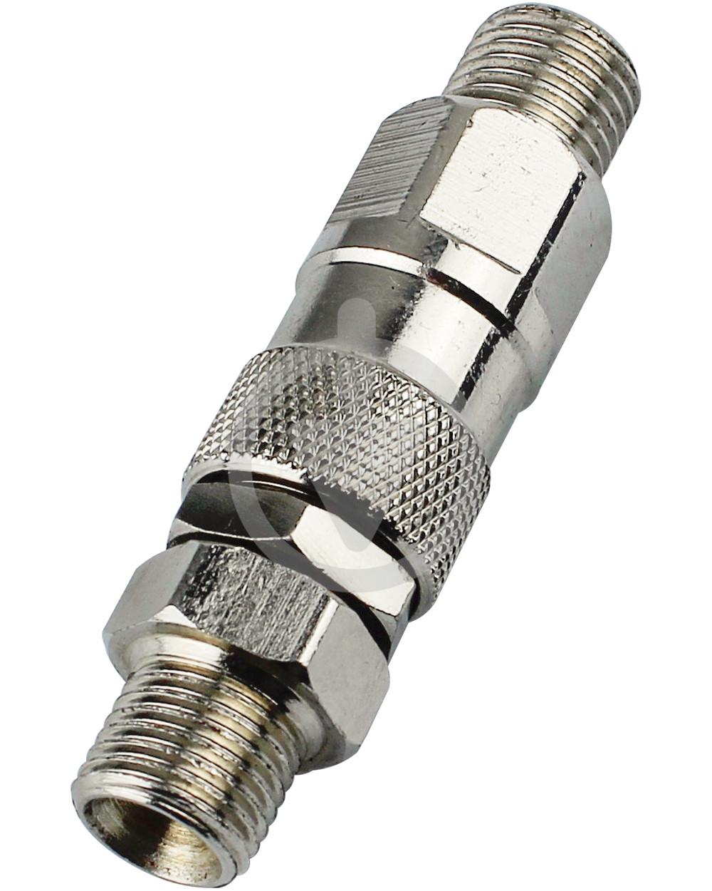 Шарнирное соединение шланга 1/4"х1/4" наружная-наружная резьба (13475191)