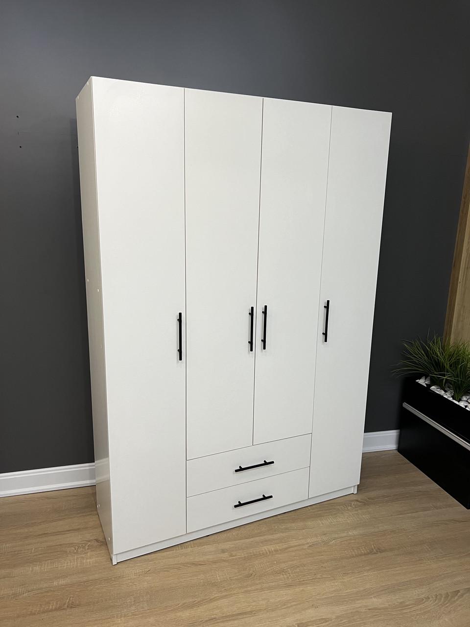 Шафа Стандарт 2/4 1286х1900х416 мм Білий