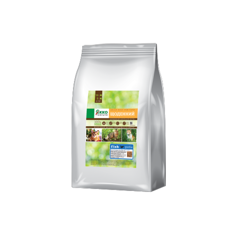 Сухой корм Екко-гранула для кошек ежедневный с рыбой 10 кг (2090833421)