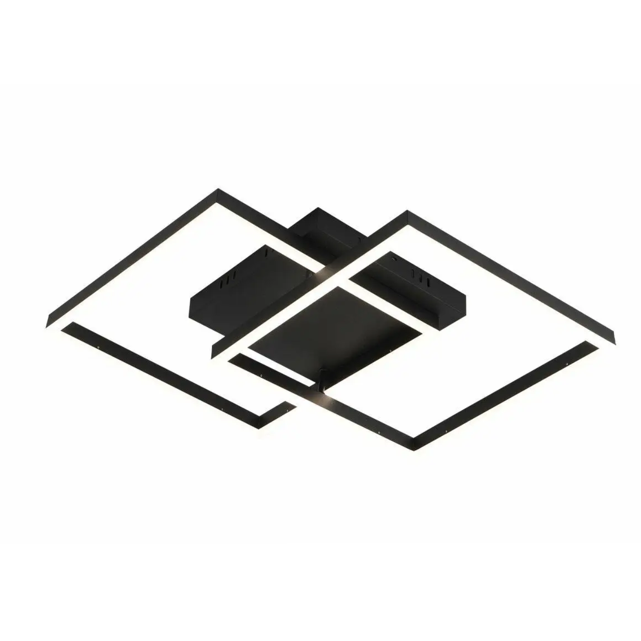 Люстра светодиодная Valeso с акриловыми плафонами 43W 3000/4000/6000К Черный (LP-DA10457 BK)