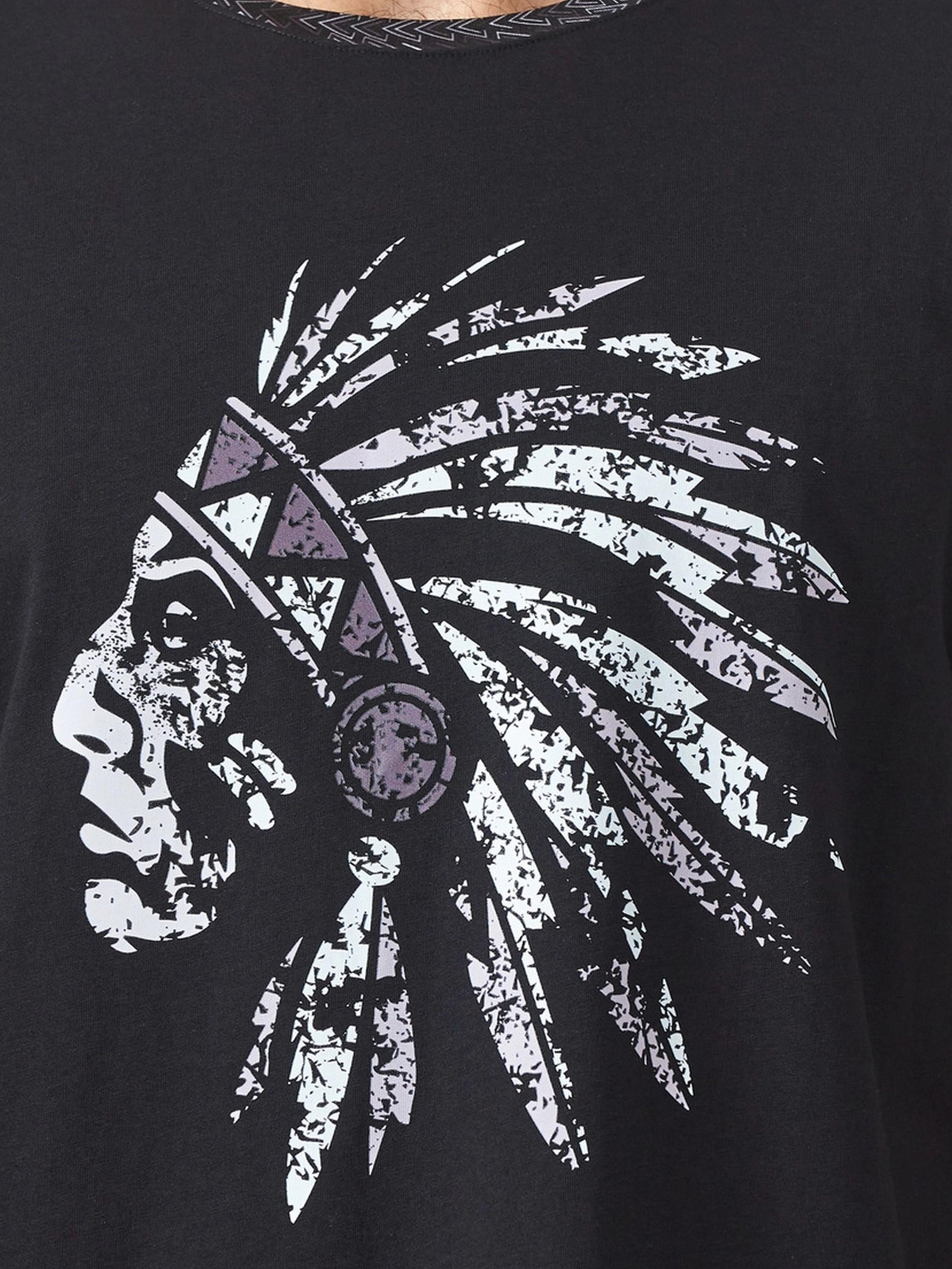 Футболка чоловіча Geronimo 2307t3 S 23071 Чорний (3800999018065) - фото 4 Футболка чоловіча Geronimo 2307t3 S 23071 Чорний (3800999018065) - фото 4