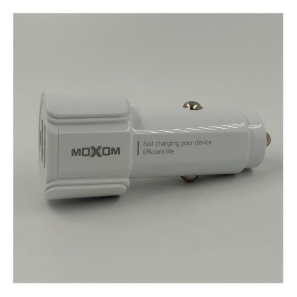 Зарядний пристрій MOXOM KC15 з кабелем USB Micro USB автомобільний (17863) - фото 7