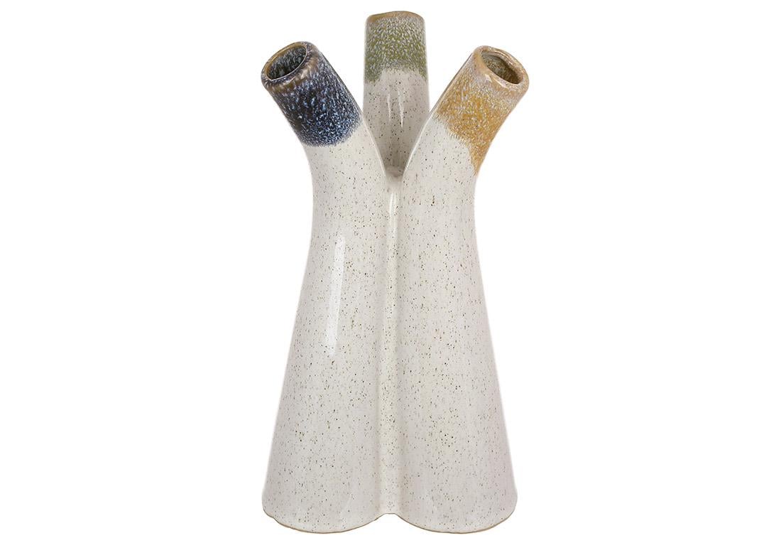 Ваза керамическая Trio 11x10,8x20,5 см (148-017)