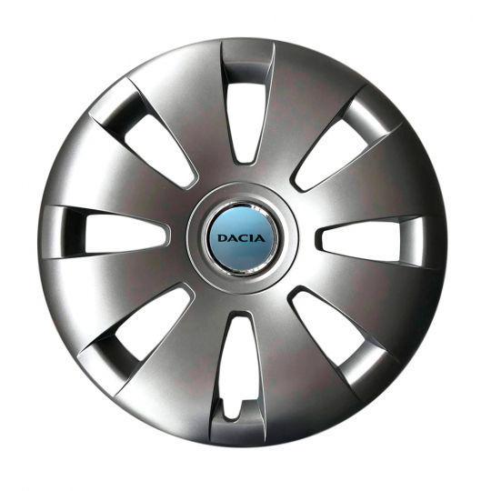 Автомобильные колпаки SKS 423 R16 с логотипом Dacia 4 шт. Серебристый