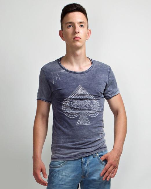 Футболка Mococo MH216 M Синий (40216)