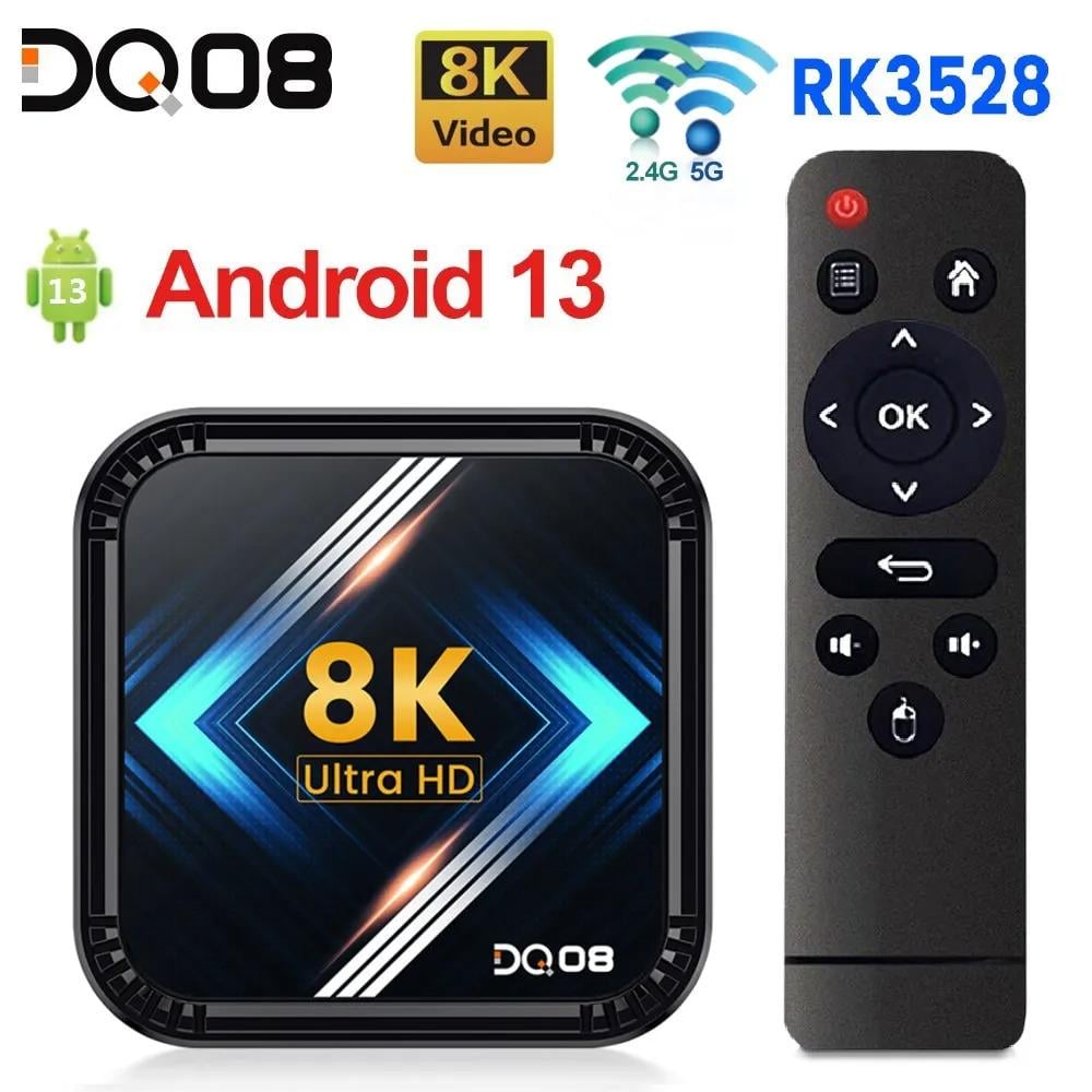 Смарт-приставка DQ08 RK3528 Android 13 Quad Core Cortex A53 4/64 Гб (14082923) - фото 3