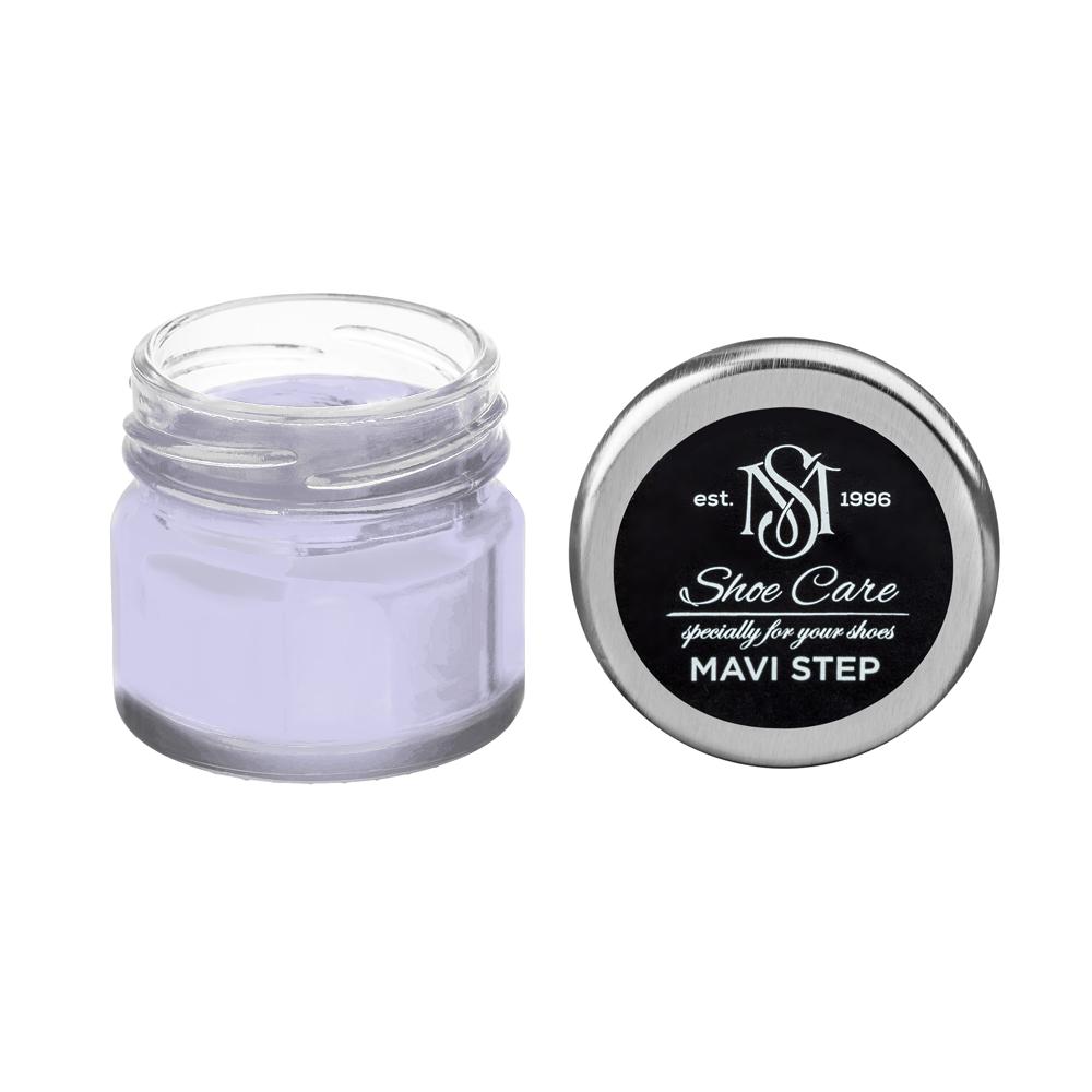 Крем для обуви из кожзама MAVI STEP Custom 25 мл Бело-лиловый (1020-R60B) - фото 1 Крем для обуви из кожзама MAVI STEP Custom 25 мл Бело-лиловый (1020-R60B) - фото 1