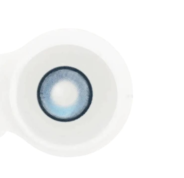 Линзы цветные Magister без диоптрий Bubble Blue