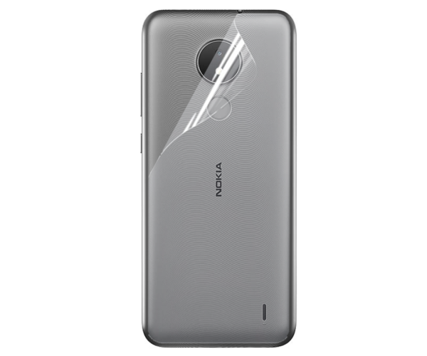 Противоударная гидрогелевая пленка Hydrogel Film для Nokia C21 на заднюю панель, Transparent Противоударная гидрогелевая пленка Hydrogel Film для Nokia C21 на заднюю панель, Transparent