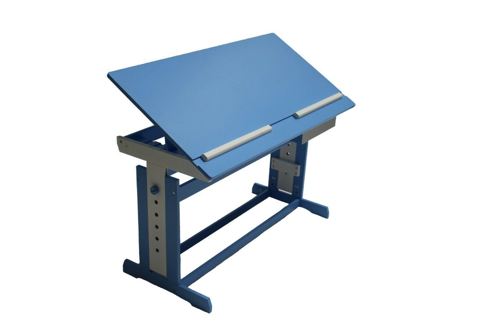 Парта детская PIJII регулируемая по высоте Голубой (6797901)