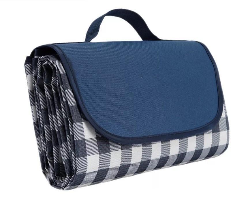 Коврик для пикника водонепроницаемый складной 200х150 см Синий (79014-54)