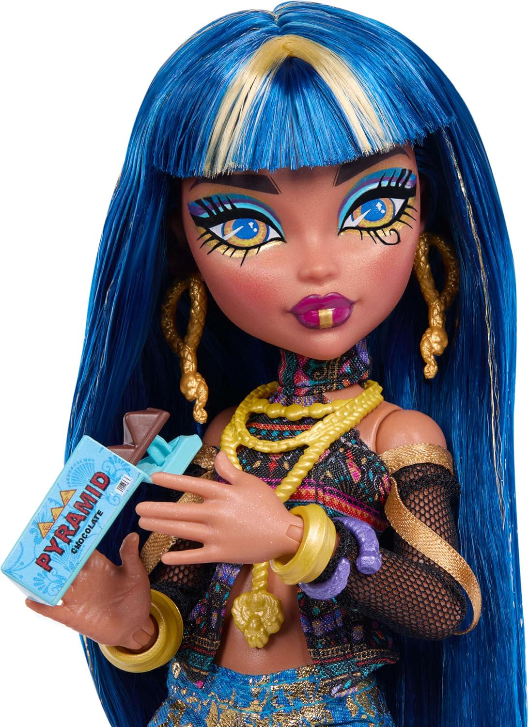 Лялька Monster High Cleo De Nile Fabulous Fashion Doll (31073849) - фото 4 Лялька Monster High Cleo De Nile Fabulous Fashion Doll (31073849) - фото 4