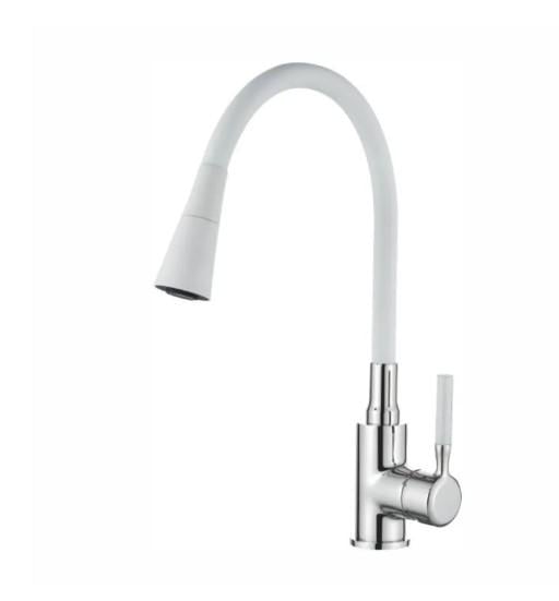 Смеситель для кухни Zerix Atrium-011-T Refl White (ZX4719)