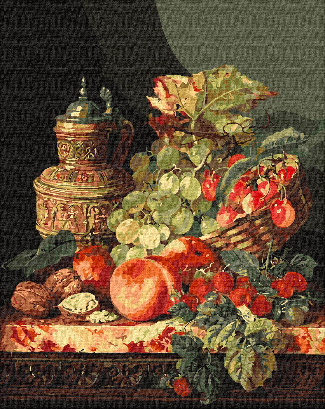 Картина по номерам Идейка Фруктовое разнообразие 40x50 см (Id-KHO5669)