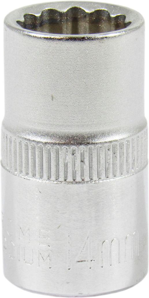 Головка торцева низька дванадцятигранна Intertool 1/2 14 мм (ET-0214)