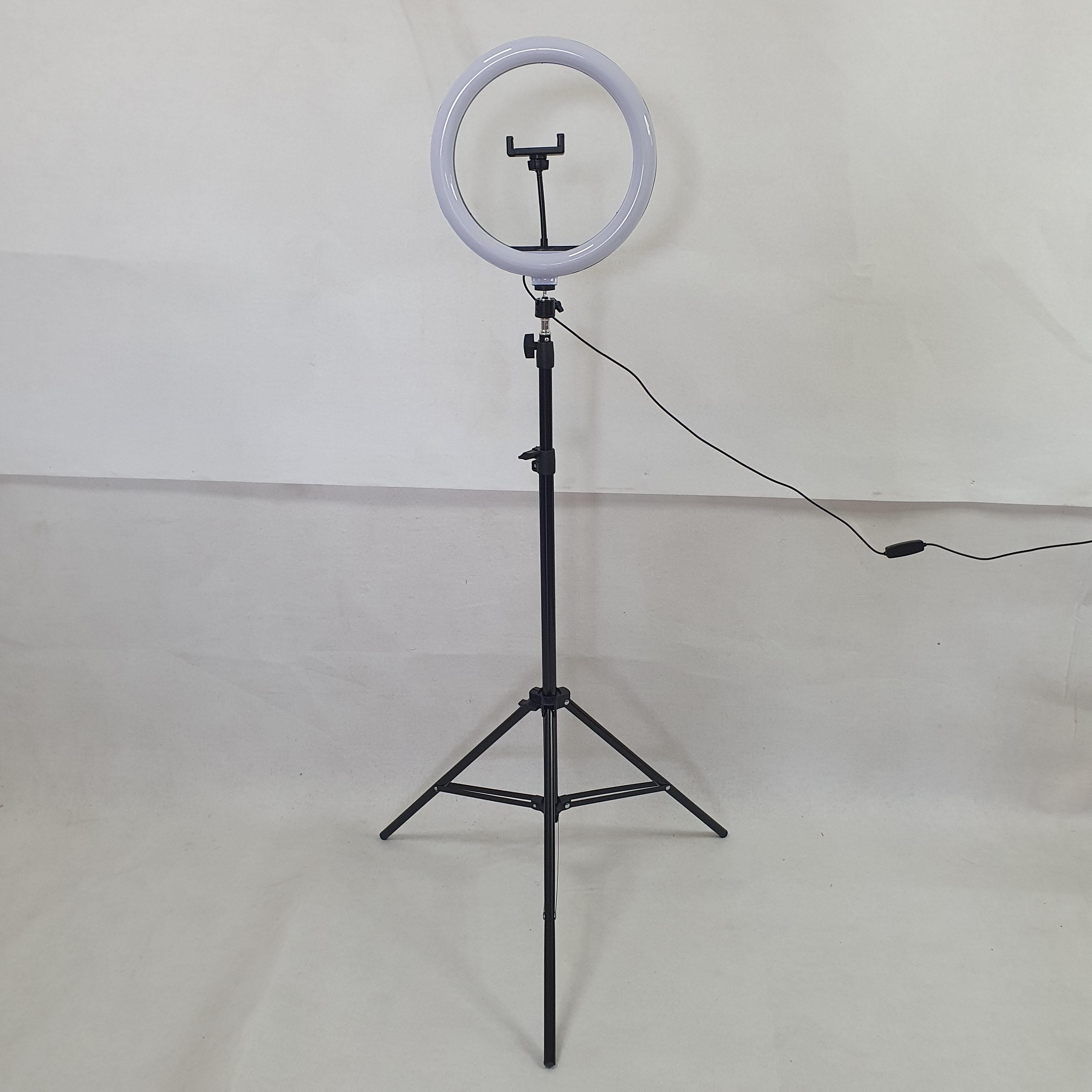 Лампа кольцевая со штативом Ring Fill Light светодиодная от USB 2 м 30 см (QX-300T)
