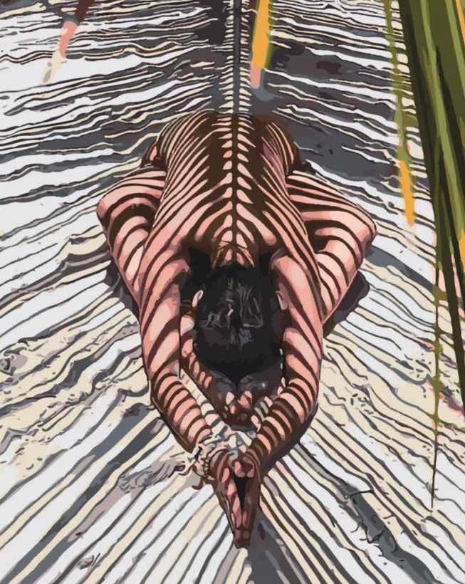 Картина по номерам Strateg Тень 40x50 см (SY6526)