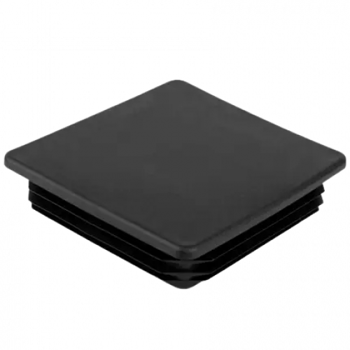 Заглушка квадратная Термопласт 120x120 мм Черный (713228)