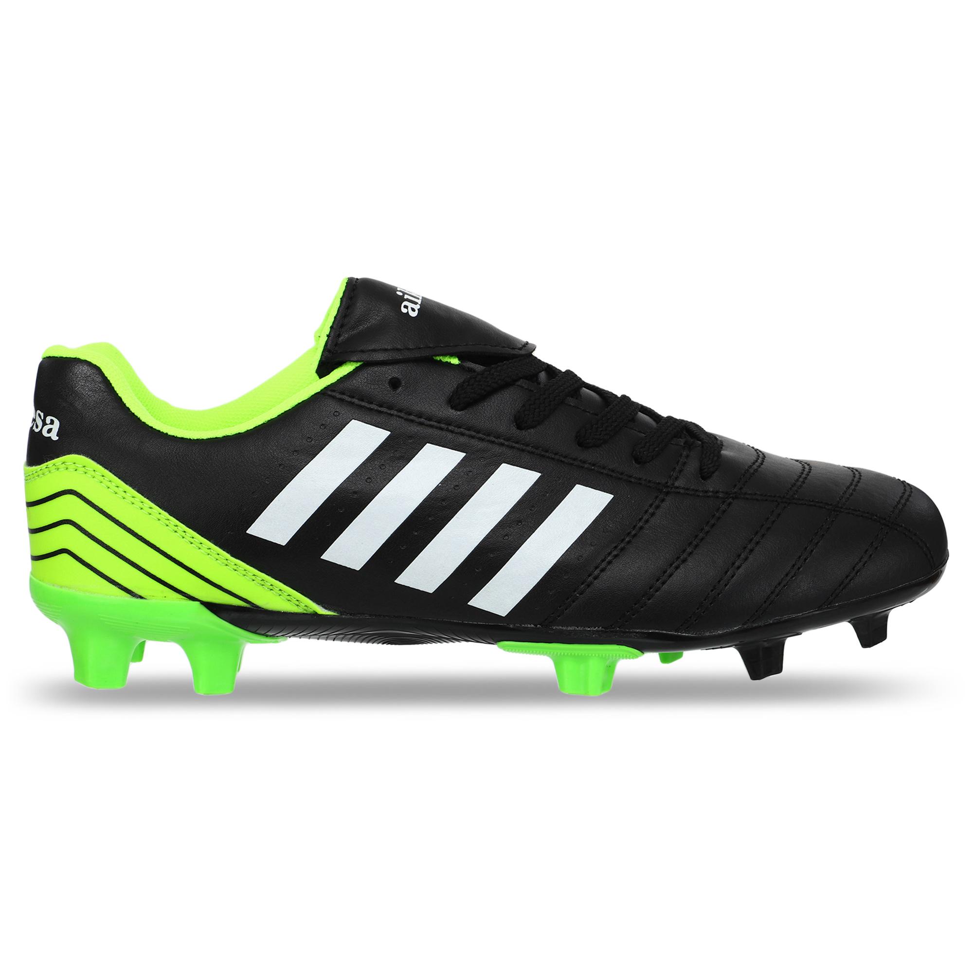 Бутсы футбольные Aikesa р. 41 Черный/Салатовый (L-10-40-45)