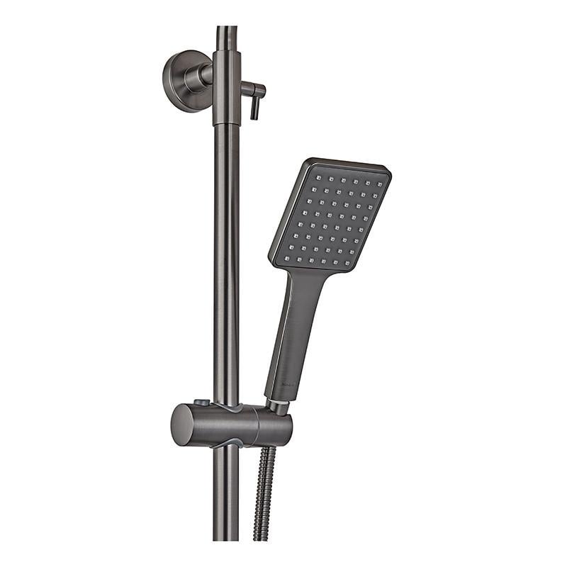 Душевая колонна со смесителем и удлинителем в комплекте Haiba Alex 003-J Graphite (HB3996) - фото 6 Душевая колонна со смесителем и удлинителем в комплекте Haiba Alex 003-J Graphite (HB3996) - фото 6