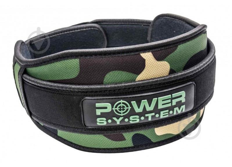Пояс для тяжелой атлетики Power System Predator PS-3220 L Камуфляж (PS_3220_L_Camo)