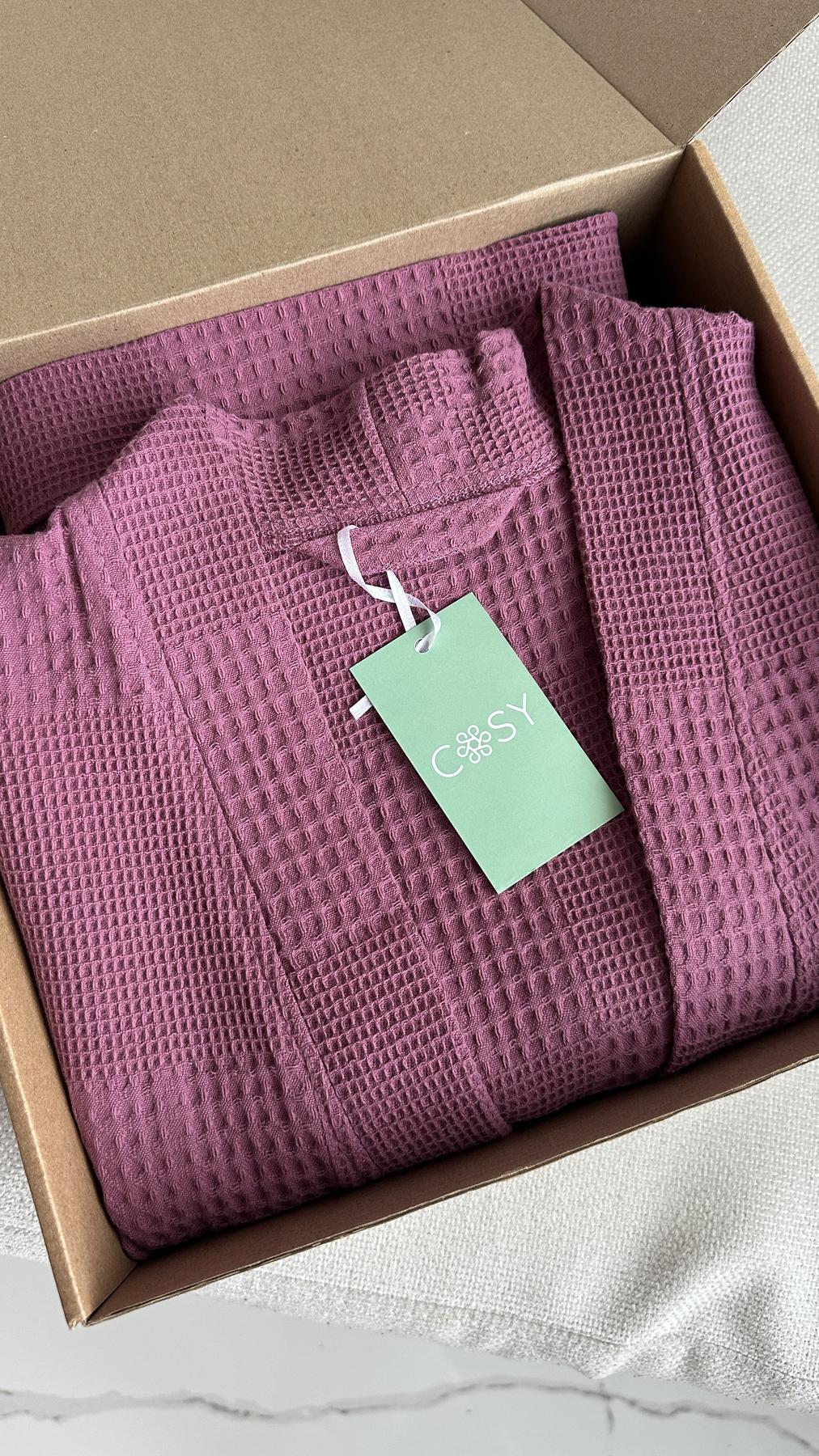 Подарочный набор женский COSY Мозаика халат/полотенце L Розовый терракот (103Cb0001К4COSY) - фото 5 Подарочный набор женский COSY Мозаика халат/полотенце L Розовый терракот (103Cb0001К4COSY) - фото 5