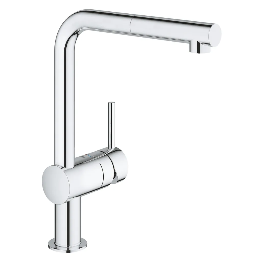 Смеситель для кухни с выдвижным изливом Grohe Minta Chrome (32168000) Смеситель для кухни с выдвижным изливом Grohe Minta Chrome (32168000)