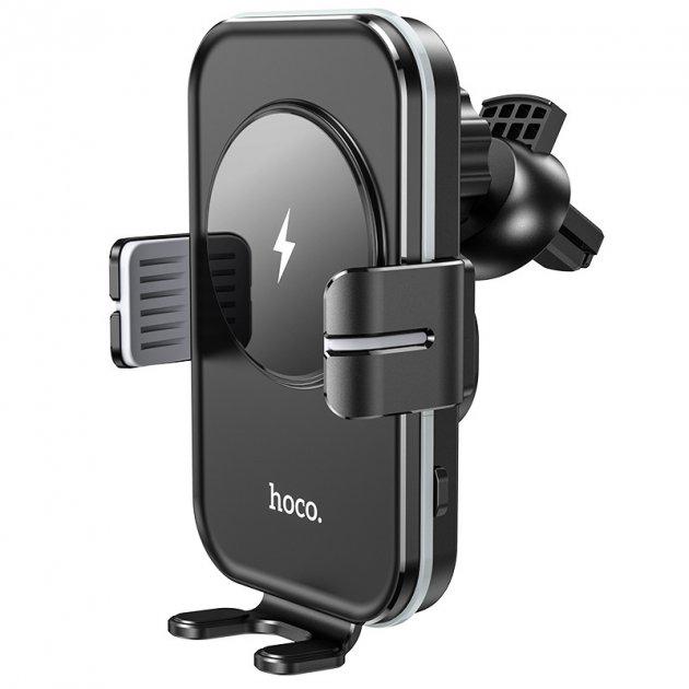 Держатель автоматический HOCO CA80 5-15 Вт Black (06398e95)