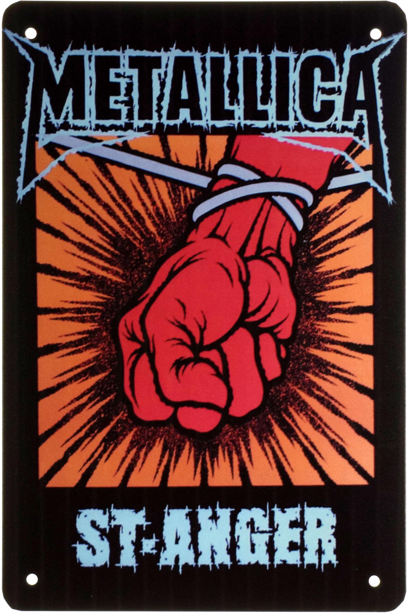 Табличка металева Metallica St Anger 20x30 см