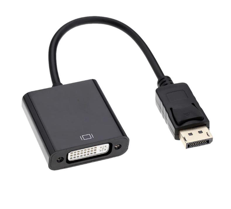 Кабель перехідник DisplayPort DP на DVI