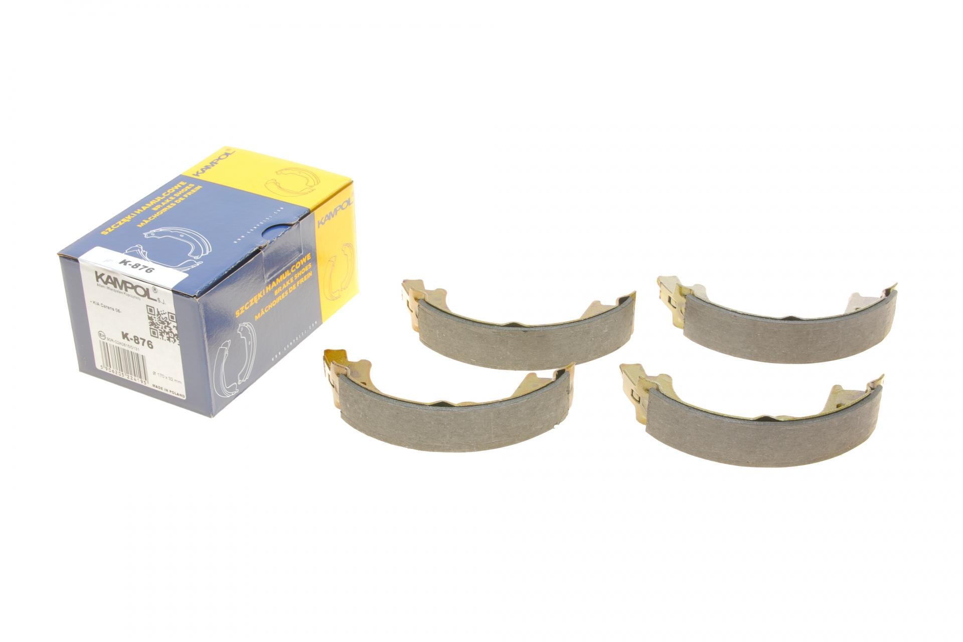 Колодки ручника KAMPOL K-876 Kia Carens 2.0 CVVT 06- 170x32