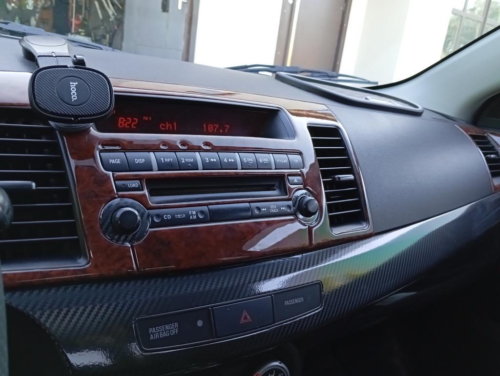 Накладки на панель Карбон Meric для Mitsubishi Lancer X 2008- гг. пластик Фактура под карбон