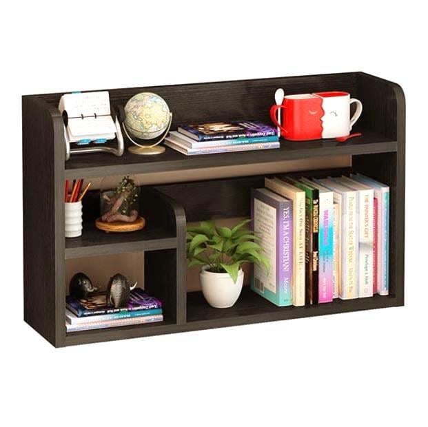 Полка-надстройка настольная из дерева Кристол мокко (АКД-017010)