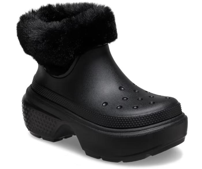 Сапоги зимние Crocs Stomp Lined 42-43 Black (18827685) - фото 4