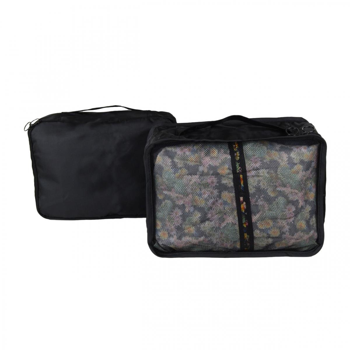 Комплект органайзерів для подорожей 8в1 нейлон Чорний (КДО-40-42) - фото 3