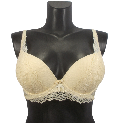 Бюстгальтер ажурный Biweier 31121 80C Бежевый (1609085321)